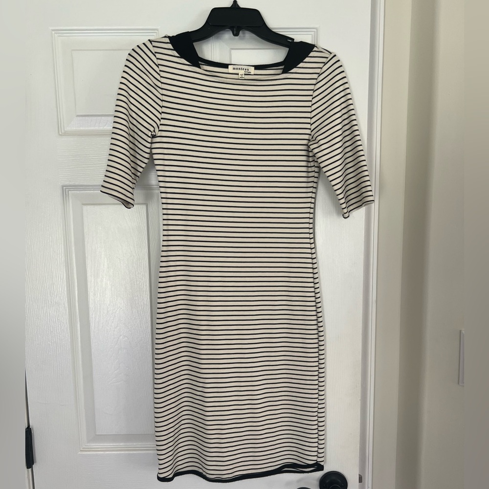 Monteau midi pencil dress